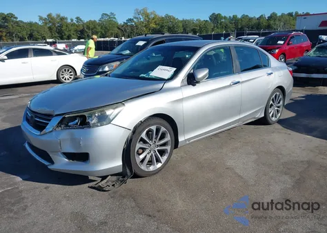2013 Honda Accord Sport from USA, damaged, VIN 1HGCR2F51DA185078